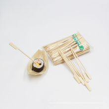 Brochettes de barbecue jetables naturelles compostables Anhui même brochette de pagaie de pistolet en bambou avec logo personnalisé